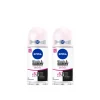 Nivea Black & White Invisible Original 72h Anti-Perspirant Roll-On 50ml x2 (2x1.69floz)