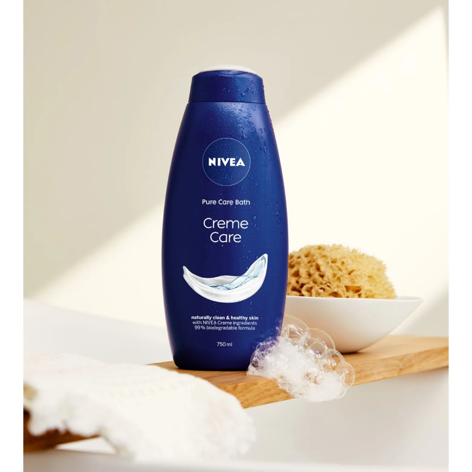 Nivea Creme Care Shower Cream 750ml (25.36fl oz)