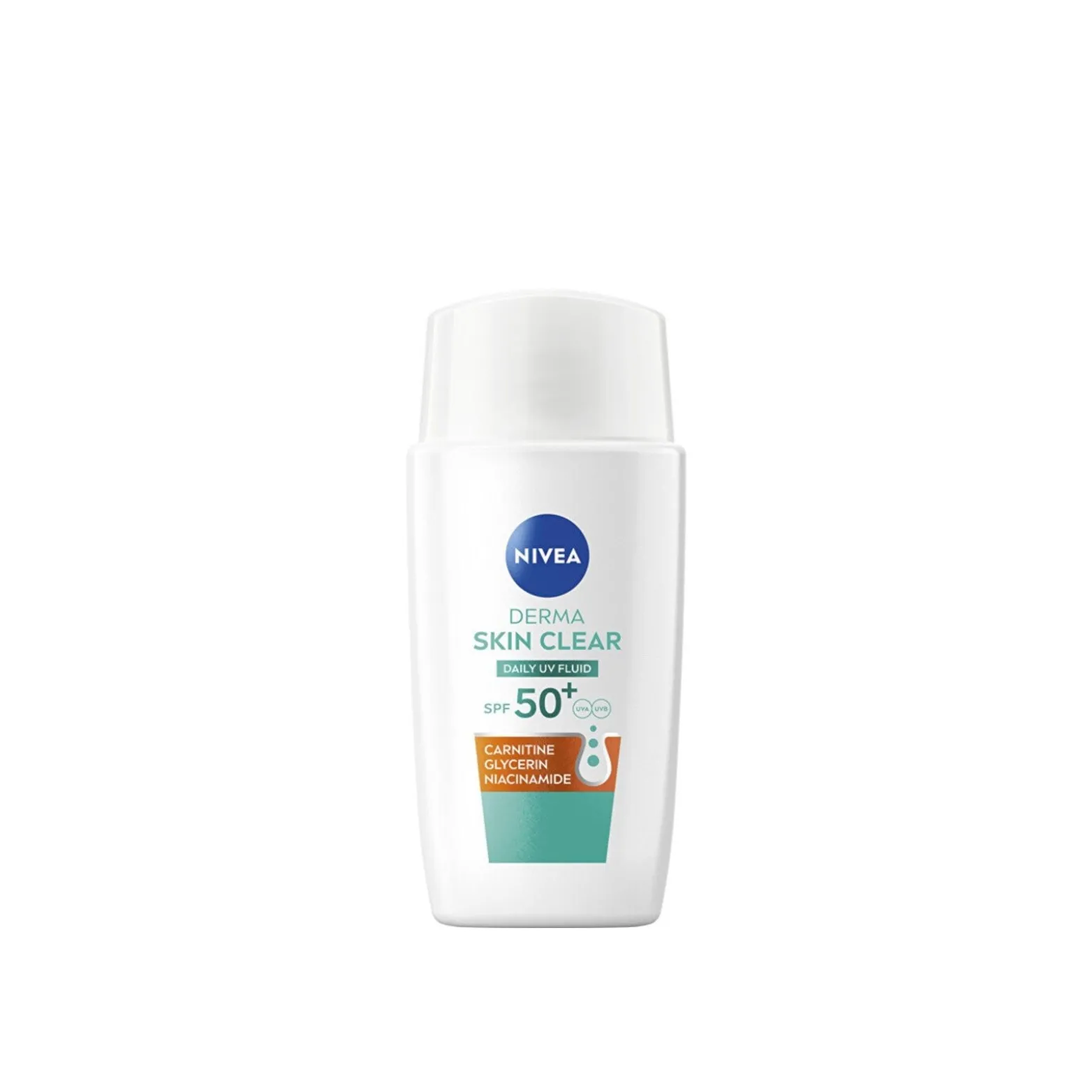 Nivea Derma Skin Clear Daily UV Fluid SPF50+ 40ml (1.35floz)