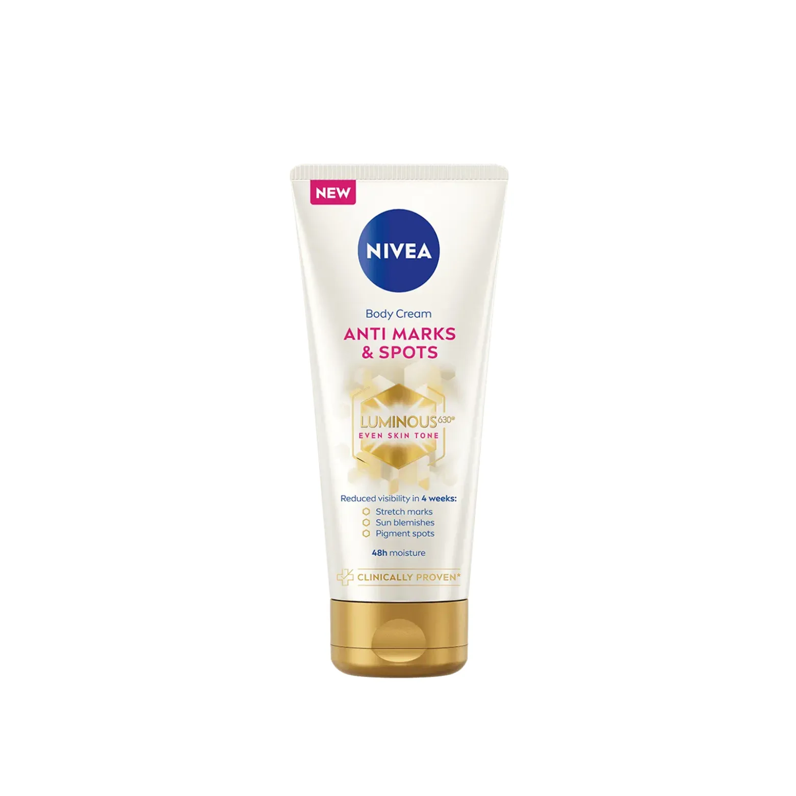 Nivea Luminous 630 Anti-Stretch Mark & Dark Spots Body Cream 200ml (6.76floz)