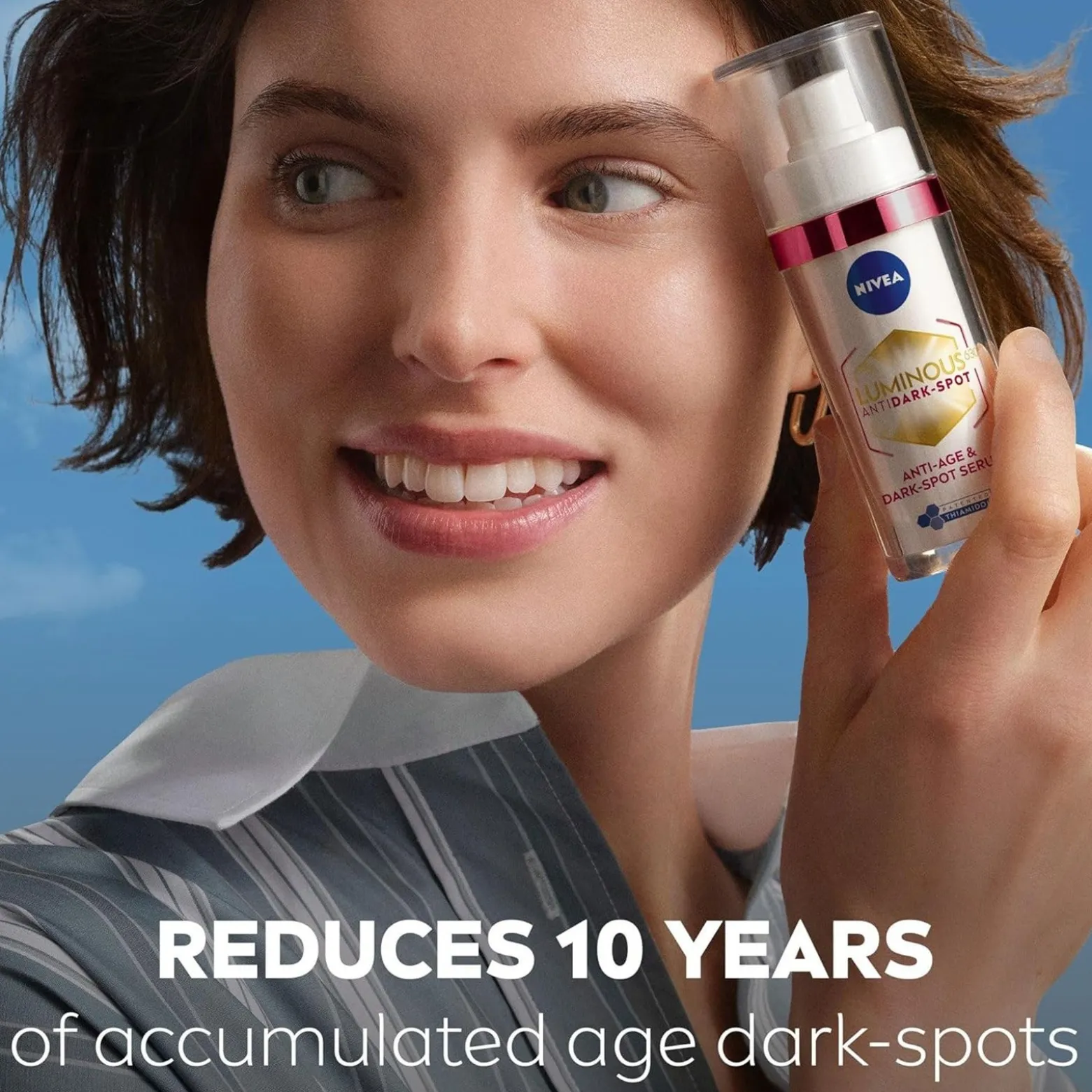 Nivea Luminous 630 2-In-1 Anti-Age & Dark Spot Serum 30ml (1.01 fl oz)