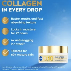 Nivea Q10 Collagen Expert Anti-Wrinkle Day & Night Facial Butter 50ml (1.69floz)