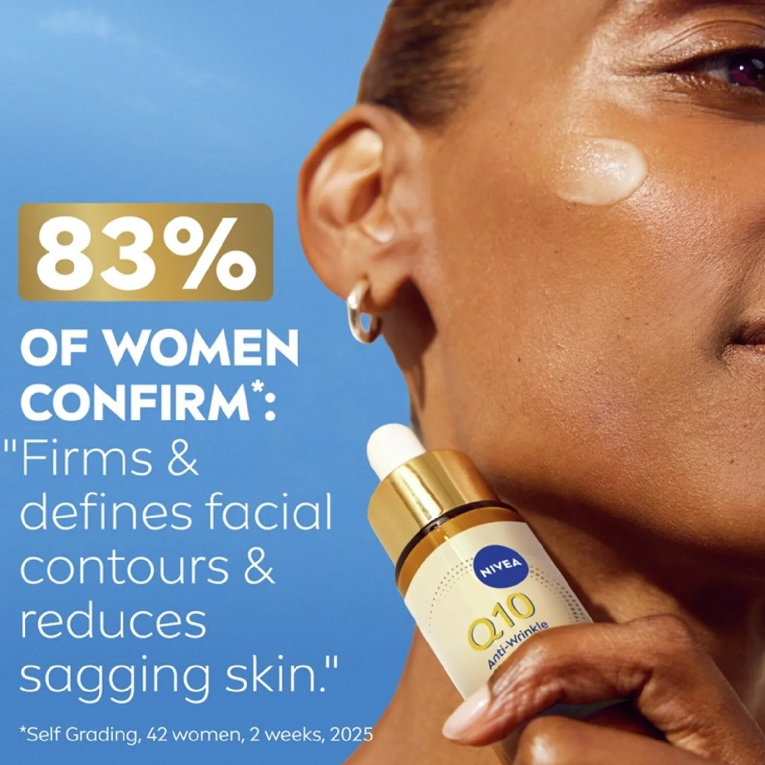 Nivea Q10 Collagen Expert Anti-Wrinkle 3-in-1 Repairing Serum 30ml (1floz)