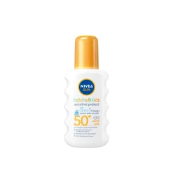 Nivea Sun Babies & Kids Sensitive Protect 5-In-1 Spray SPF50+ 200ml (6.76 fl oz)