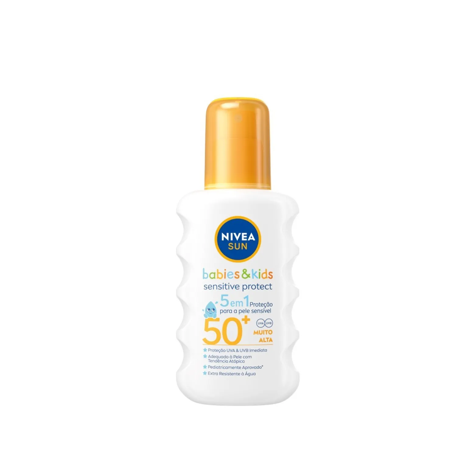 Nivea Sun Babies & Kids Sensitive Protect 5-In-1 Spray SPF50+ 200ml (6.76 fl oz)