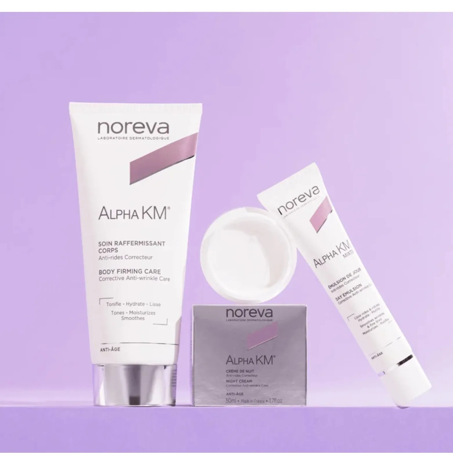 Noreva Alpha KM Body Firming Care Cream 200ml (6.76fl oz)