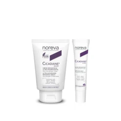 Noreva Cicadiane Ultra-Nourishing Repairing Hand Cream 50ml + Repairing Lip Balm 15ml (1.7floz+0.5floz)