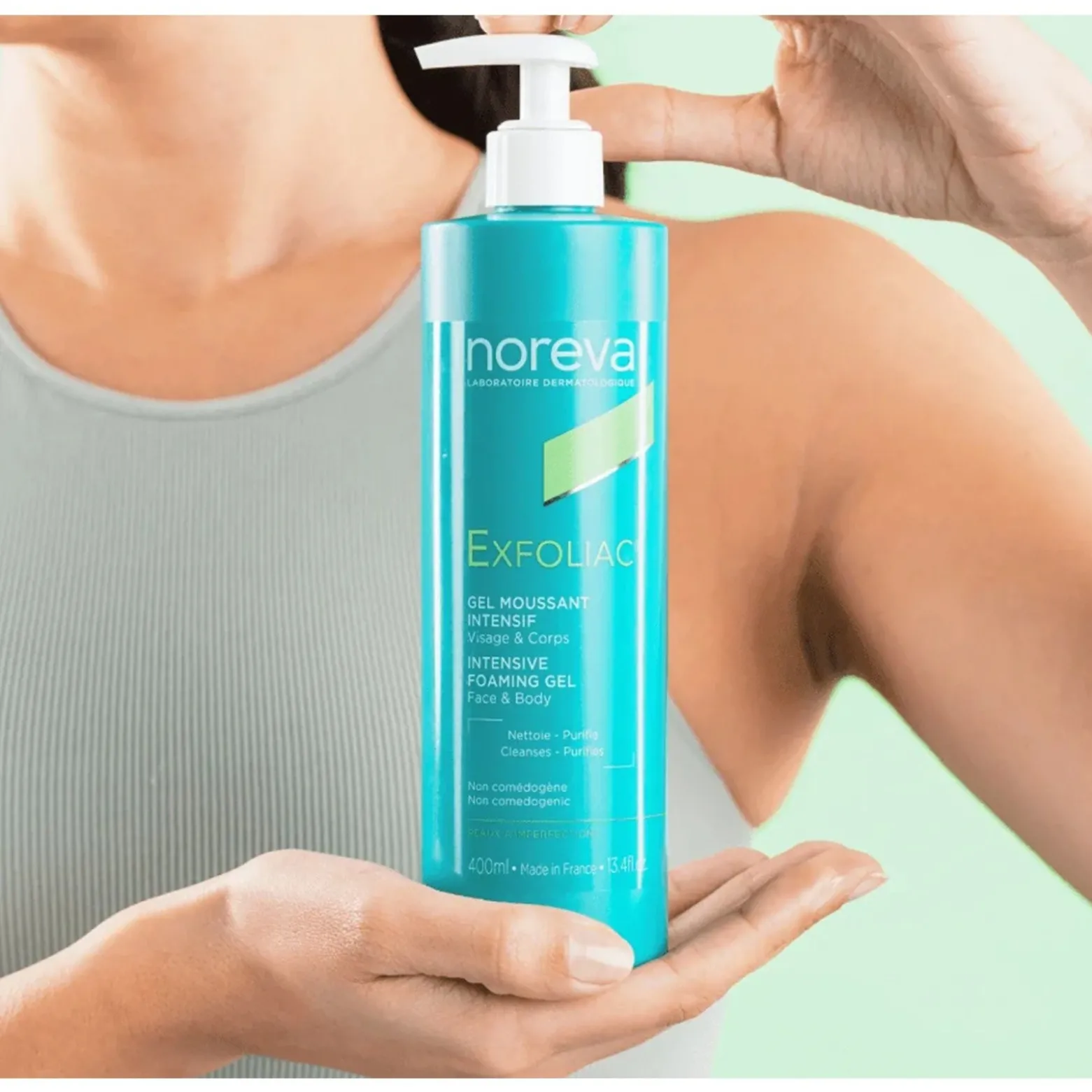 Noreva Exfoliac Intensive Foaming Gel 400ml (13.4floz)