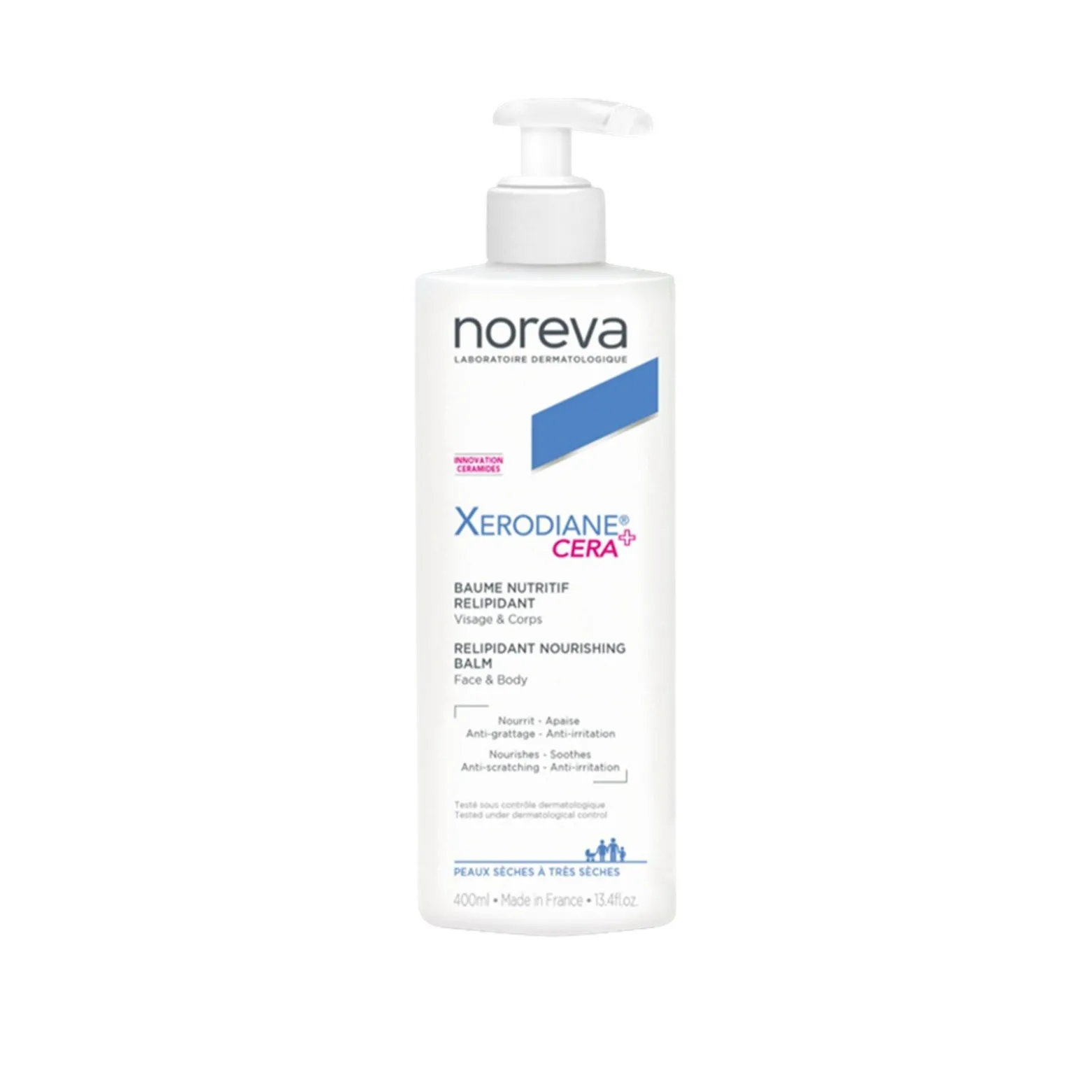 Noreva Xerodiane Cera+ Relipidant Nourishing Balm 400ml (13.4floz)