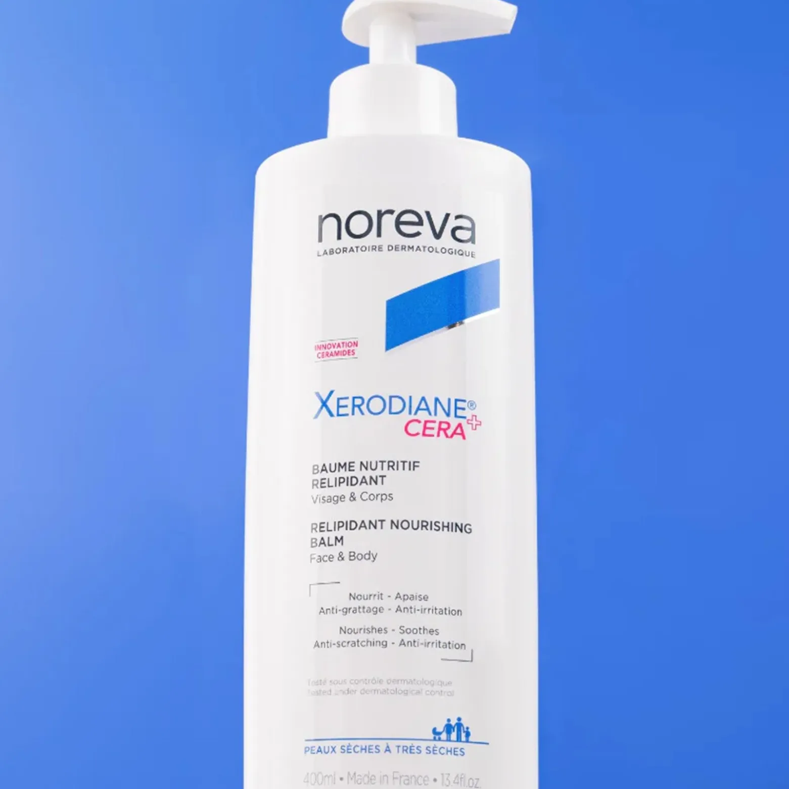 Noreva Xerodiane Cera+ Relipidant Nourishing Balm 400ml (13.4floz)