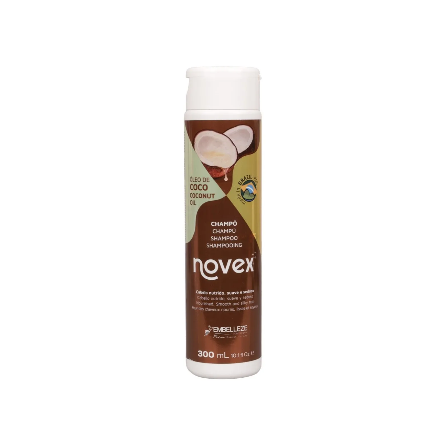 Novex Óleo de Coco Shampoo 300ml (10.1floz)