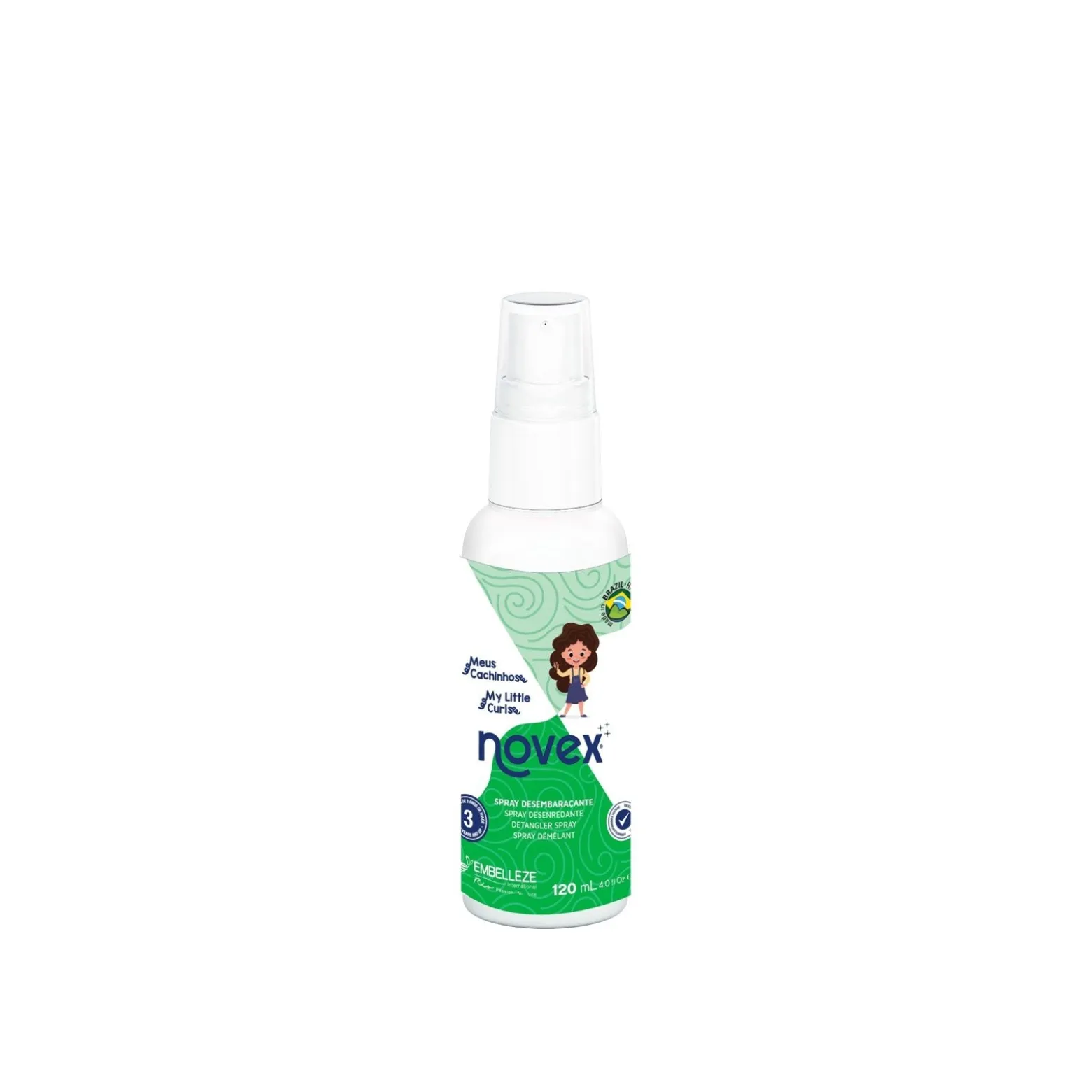 Novex Meus Cachinhos Detangling Spray 120ml (4.0floz)