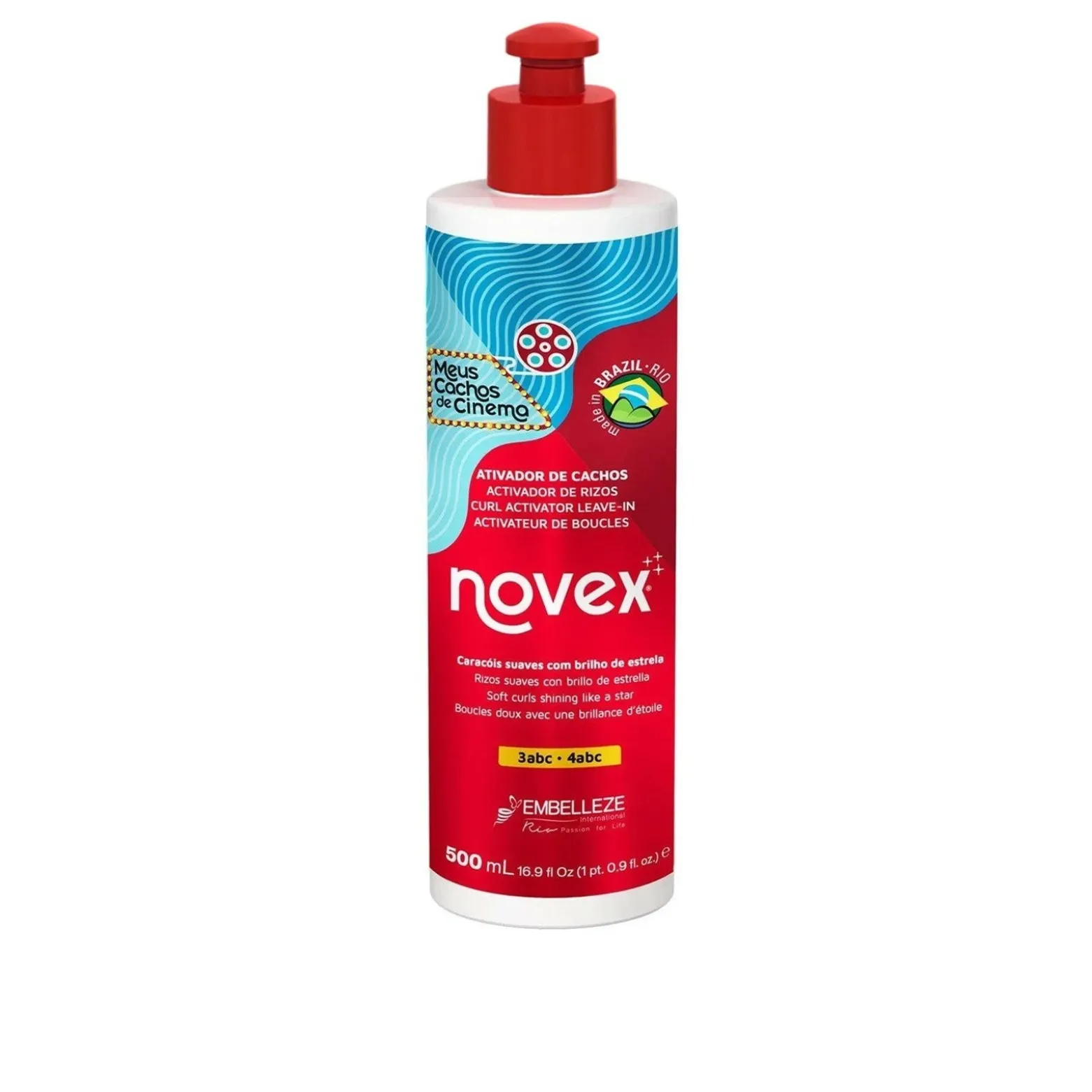 Novex Meus Cachos de Cinema Curl Activator Leave-In 500ml (16.9floz)
