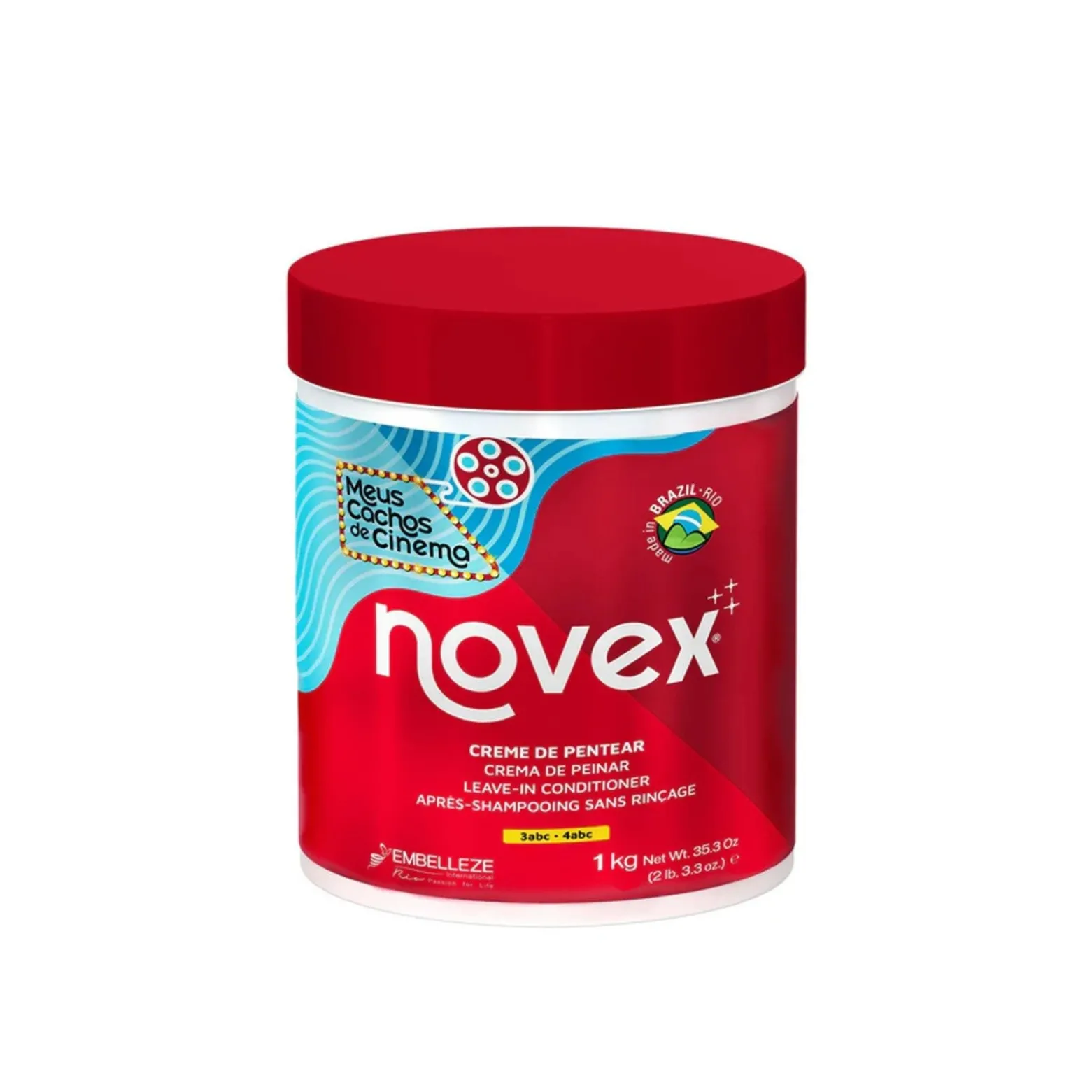 Novex Meus Cachos de Cinema Leave-In Conditioner 1kg (35.3oz)