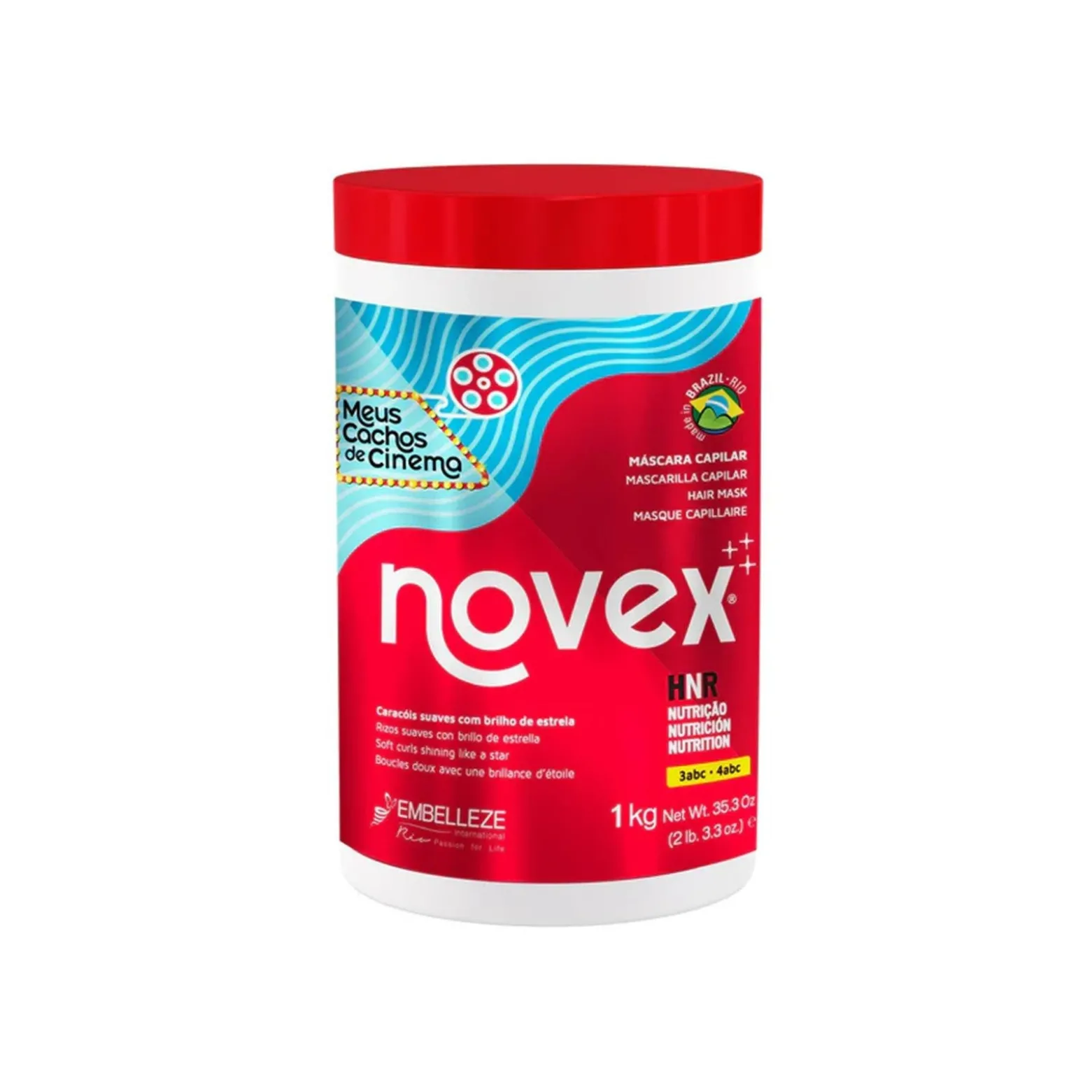 Novex Meus Cachos de Cinema Hair Mask 1kg (35.3oz)