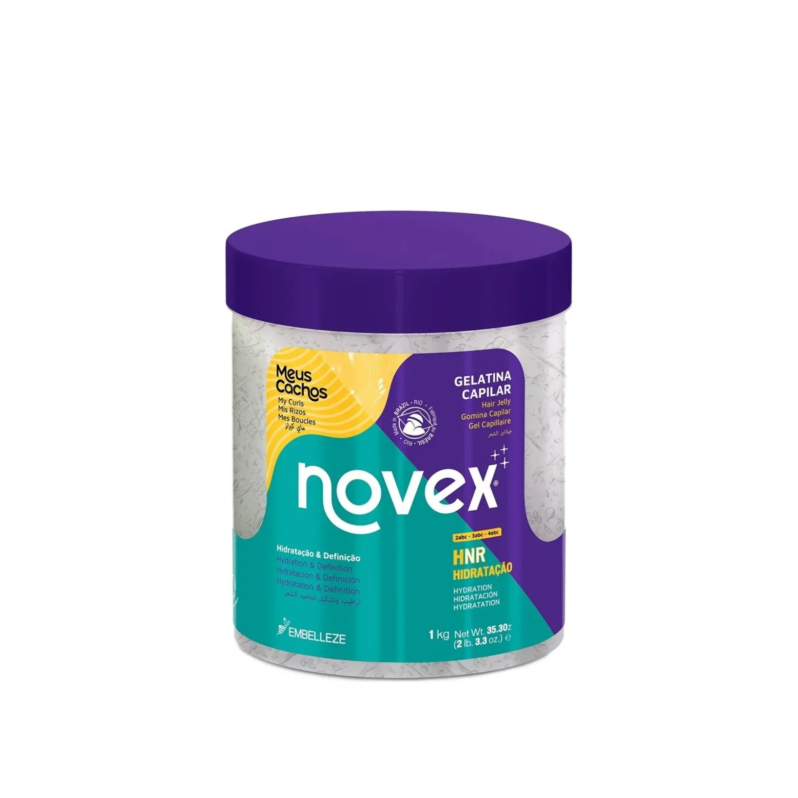Novex Meus Cachos Hair Jelly 1kg (35.3oz)