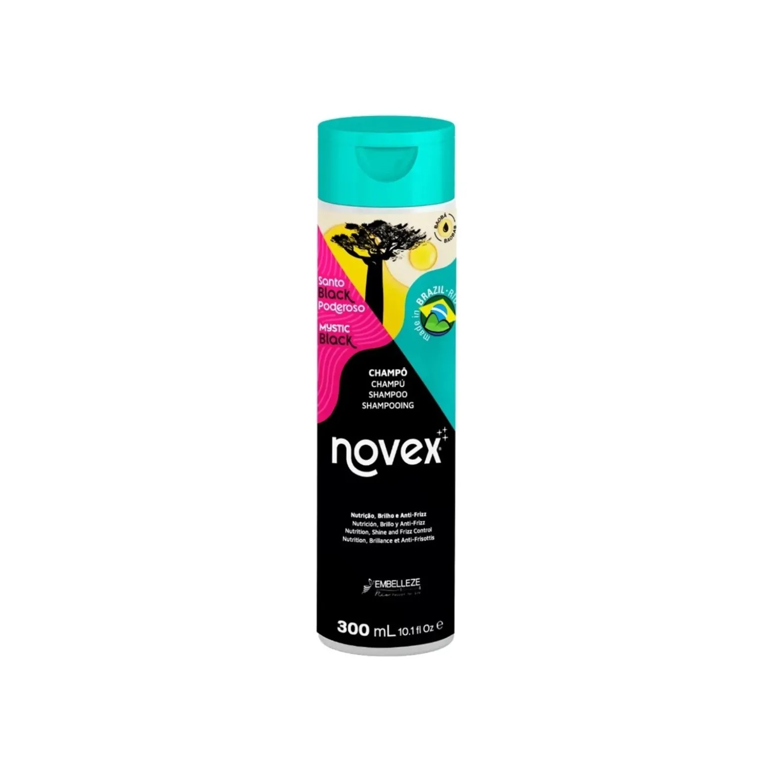 Novex Mystic Black Shampoo 300ml (10.1floz)