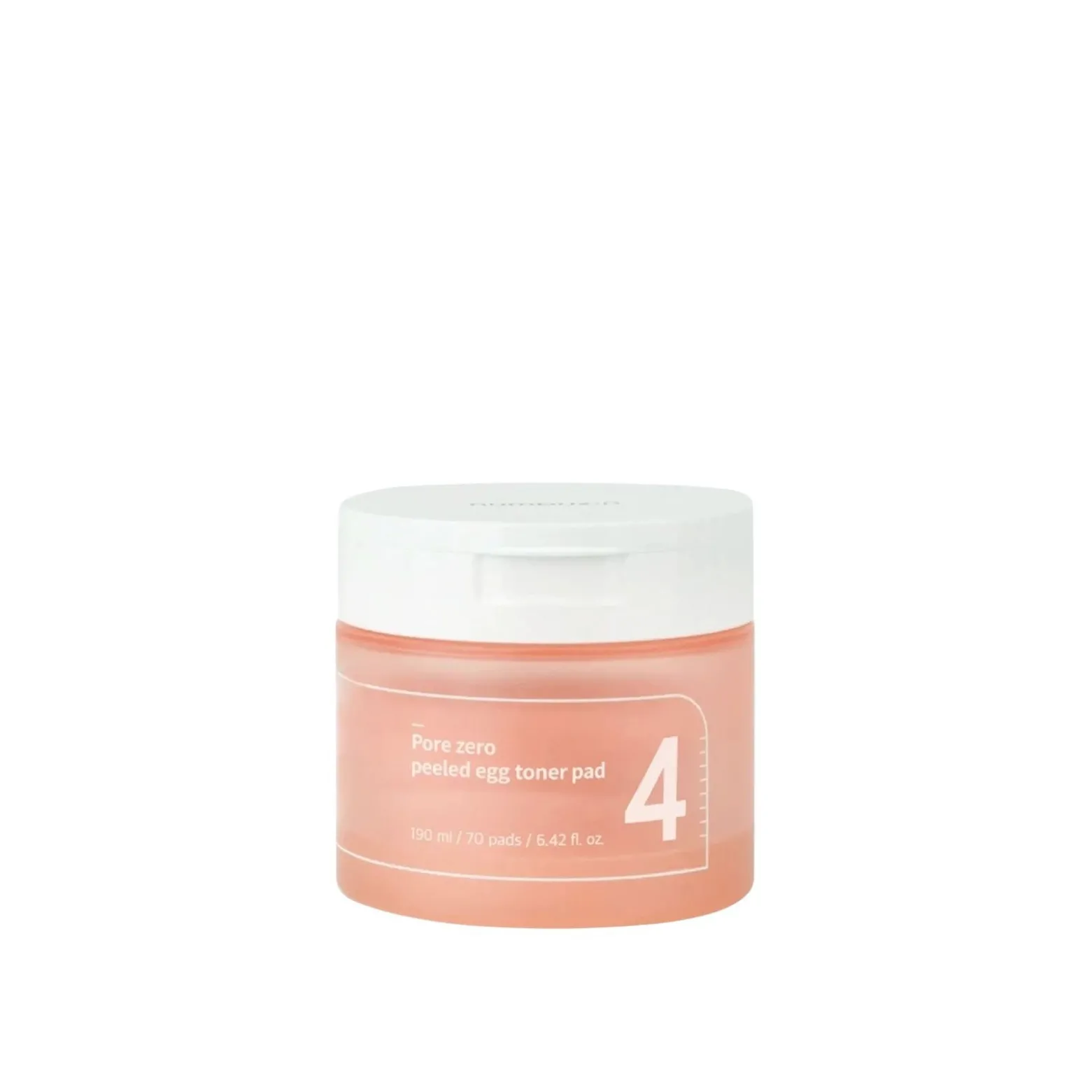 Numbuzin No.4 Pore Zero Peeled Egg Toner Pad x70