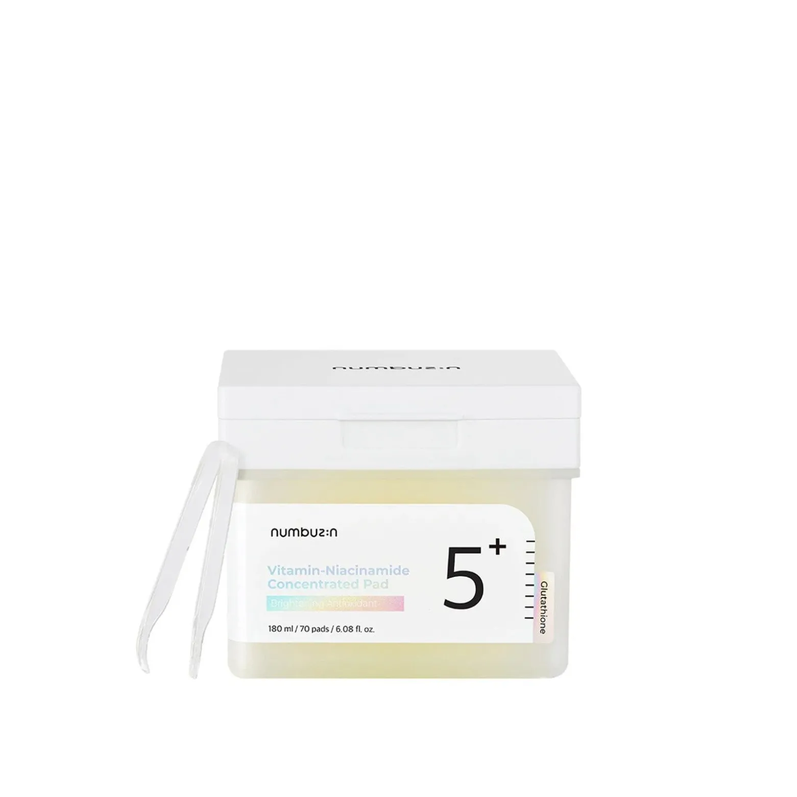 Numbuzin No.5 Vitamin-Niacinamide Concentrated Pad x70 (6.08floz)