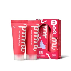 nuud Cream Natural Deodorant Smarter Pack (2x0.67floz)