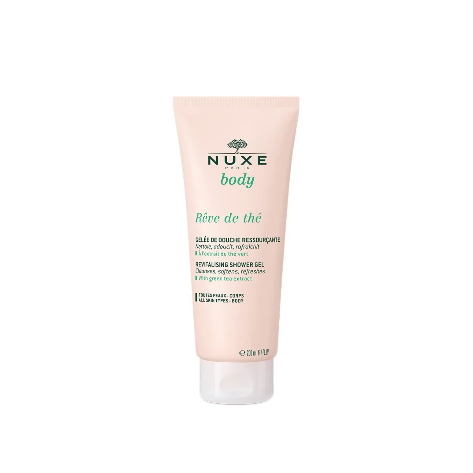 NUXE Body Rêve de Thé Revitalizing Shower Gel 200ml (6.76fl oz)