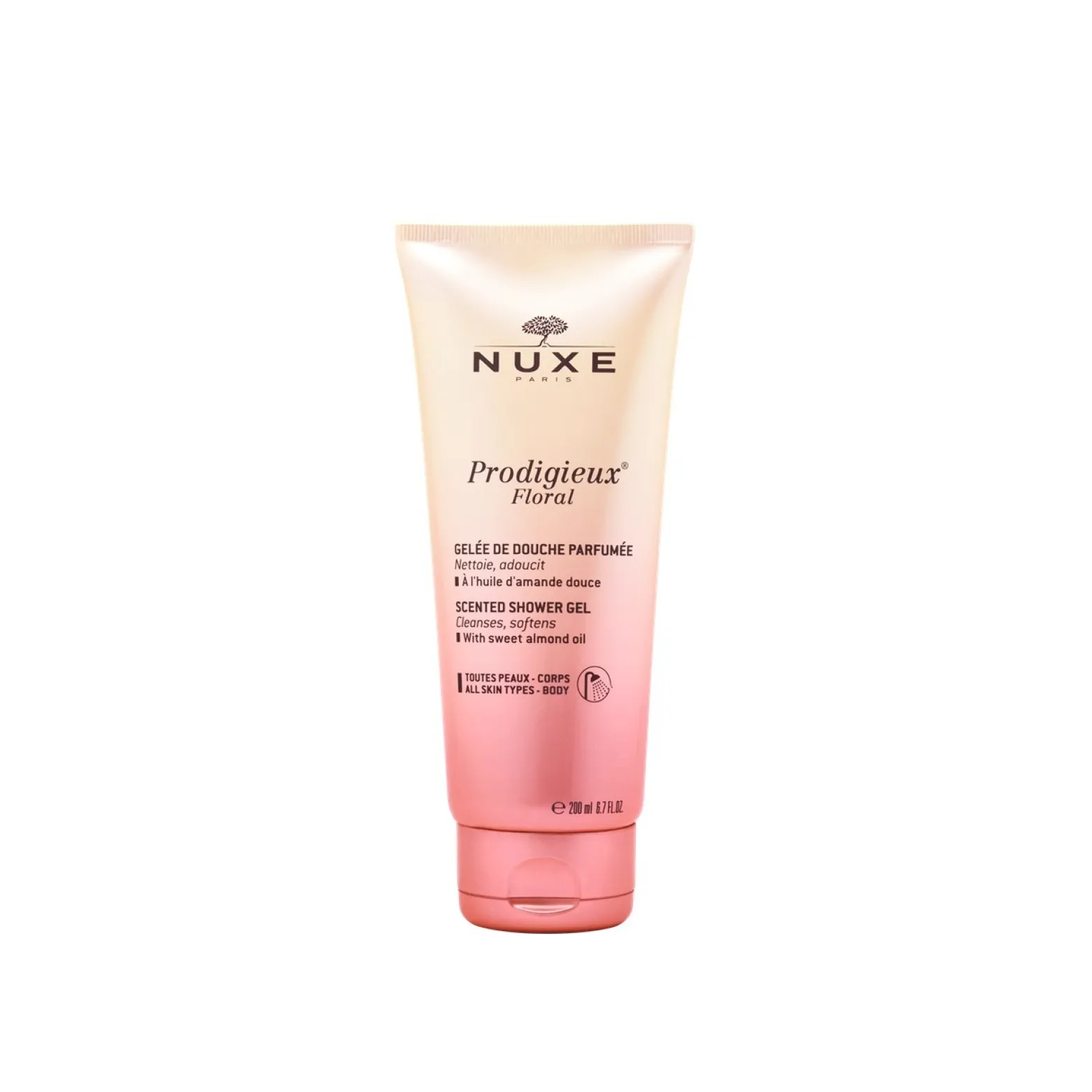 NUXE Prodigieux Floral Scented Shower Gel 200ml (6.76fl oz)