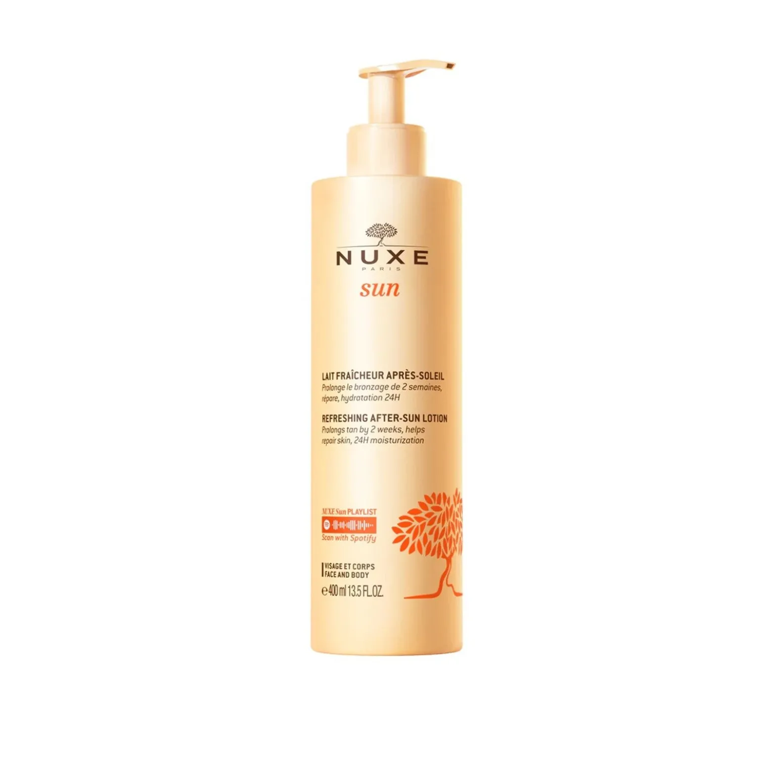 NUXE Sun Refreshing After-Sun Lotion for Face and Body 400ml (13.5floz)
