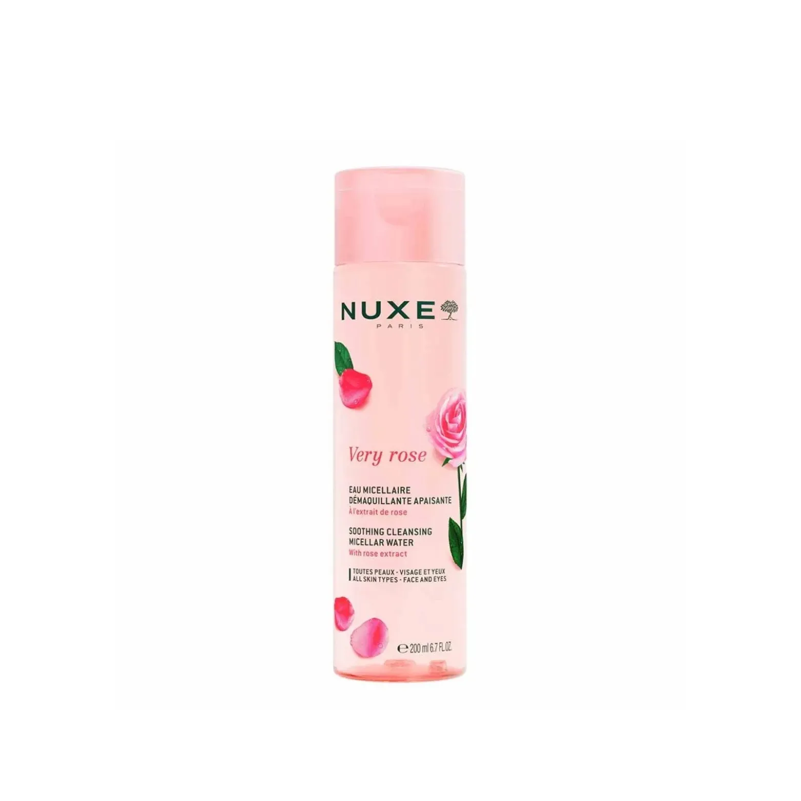 NUXE Very Rose Soothing Cleansing Micellar Water 200ml (6.7floz)