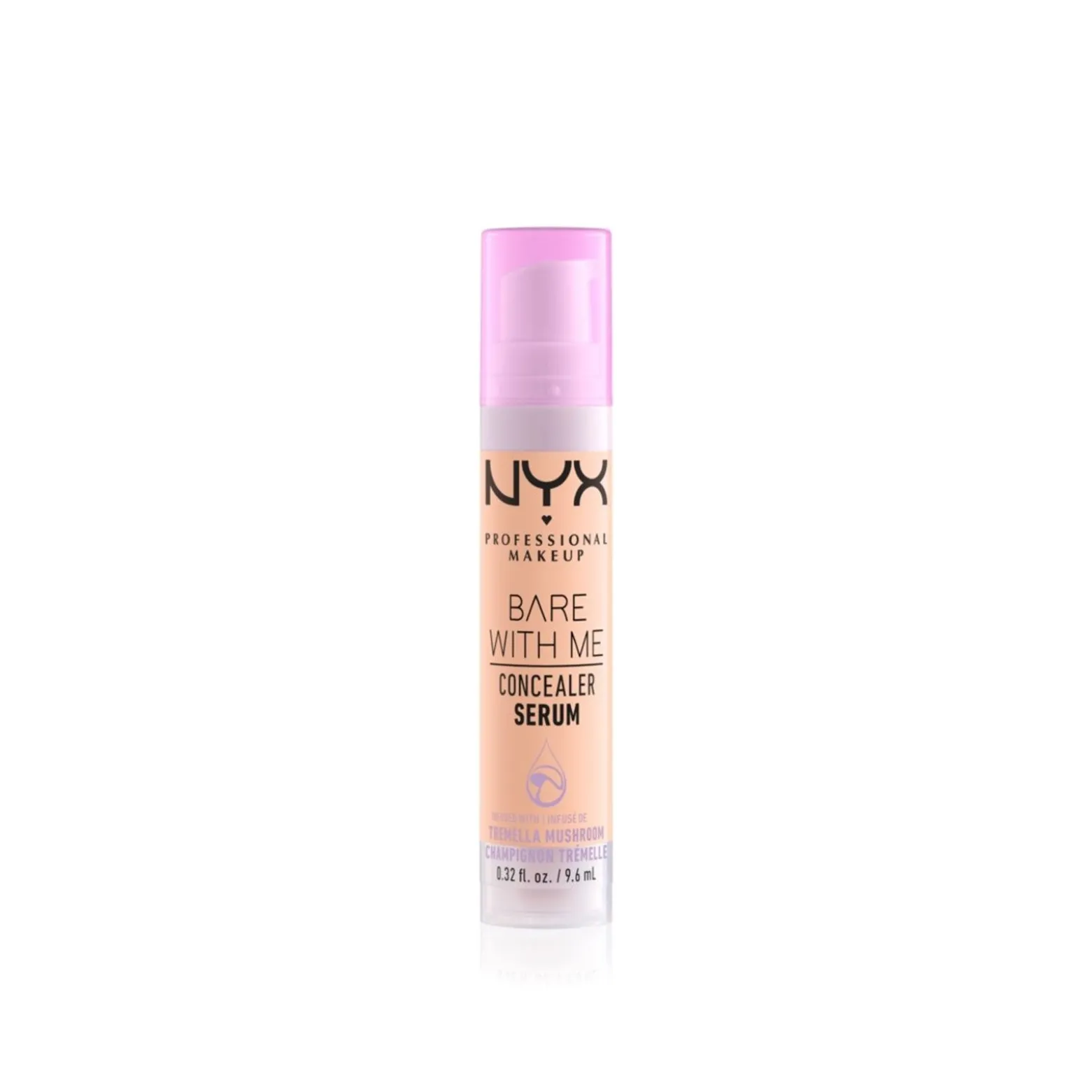 NYX Pro Makeup Bare with Me Concealer Serum 2.5 Medium Vanilla 9.6ml (0.32floz)
