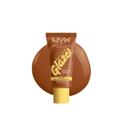 NYX Pro Makeup Buttermelt Glaze Soft Glow Skin Tint SPF30 07: Toffee Butta 30ml (1.01floz)