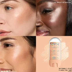 NYX Pro Makeup Buttermelt Stix Glow Boosting Stick 06 A Whole Melt 5g (0.17oz)