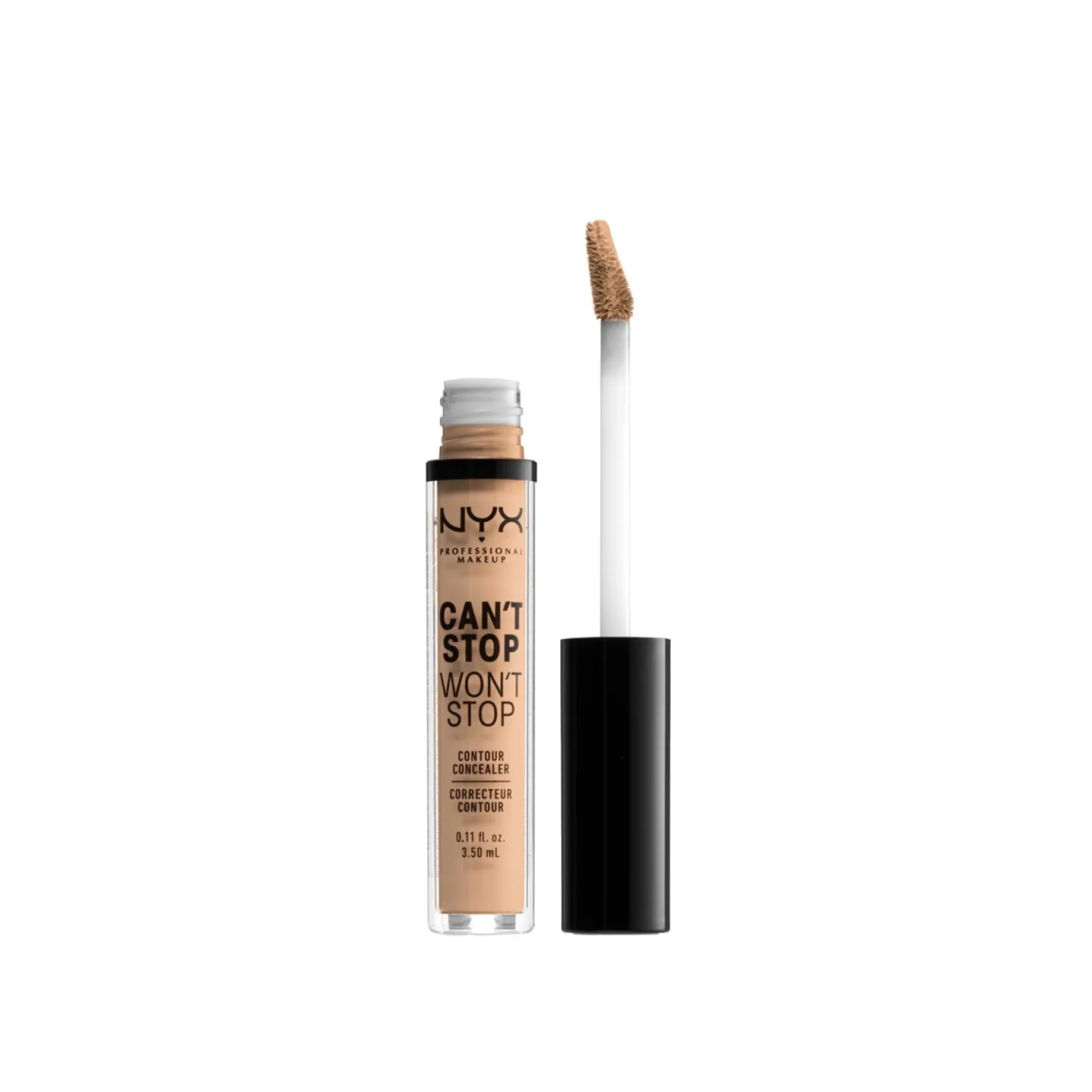 NYX Pro Makeup Can't Stop Won't Stop Concealer Natural 3.5ml (0.12fl oz)