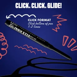 NYX Pro Makeup Epic Inky Stix Cream Gel Liner Black Screen 0.1g (0.003oz)