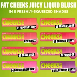 NYX Pro Makeup Fat Cheeks Juicy Plump Blush Peach Plunge 8ml (0.27floz)