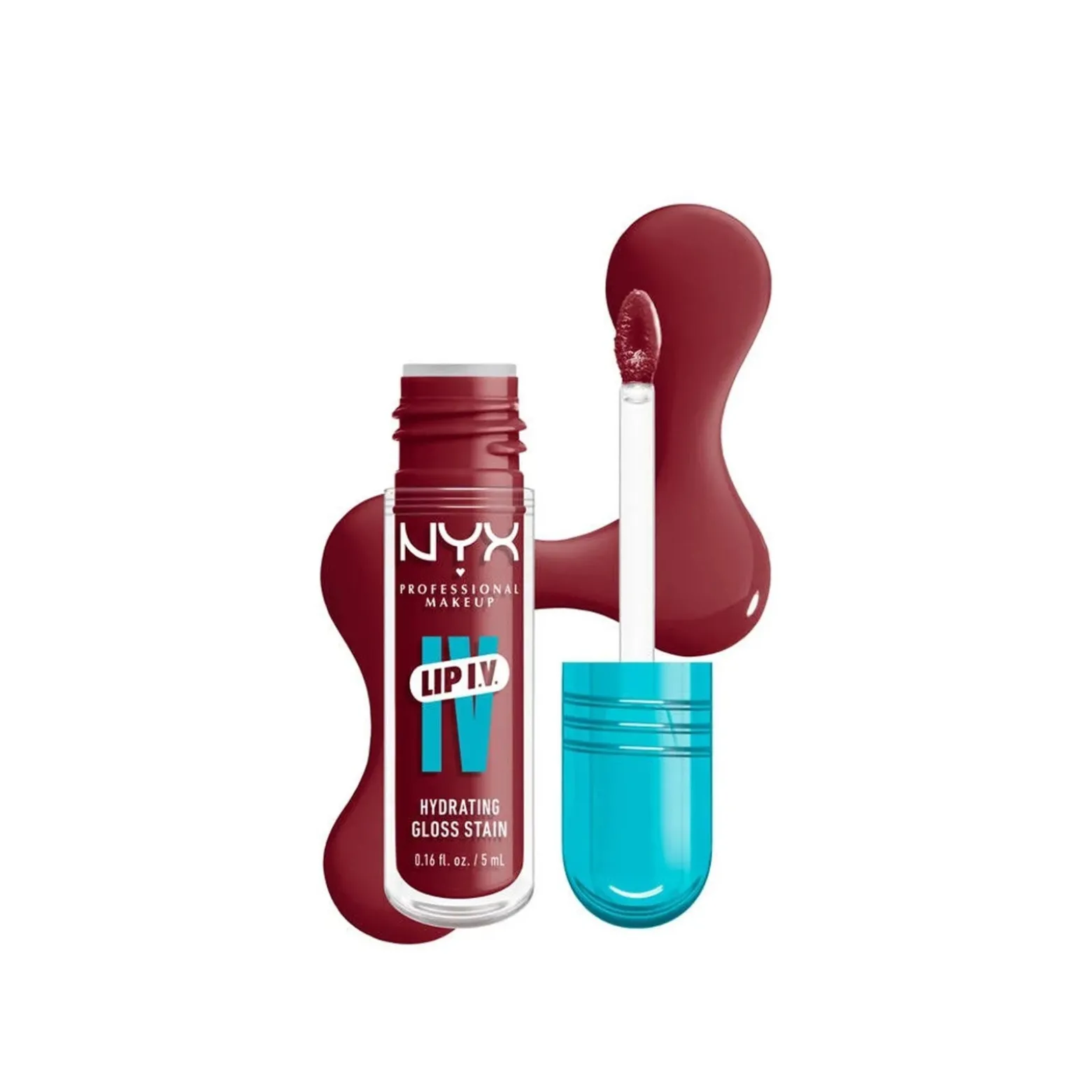 NYX Pro Makeup Lip I.V. Hydrating Gloss Serum 09 Blush Rush 5ml (0.16floz)