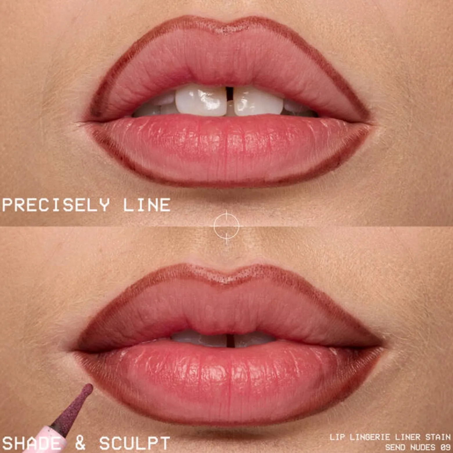 NYX Pro Makeup Lip Lingerie Lip Liner Stain 09 Send Nudes 1ml (0.03floz)