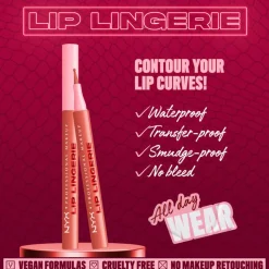 NYX Pro Makeup Lip Lingerie Lip Liner Stain After Hours 1ml (0.03floz)