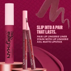 NYX Pro Makeup Lip Lingerie Lip Liner Stain Barely There 1ml (0.03floz)