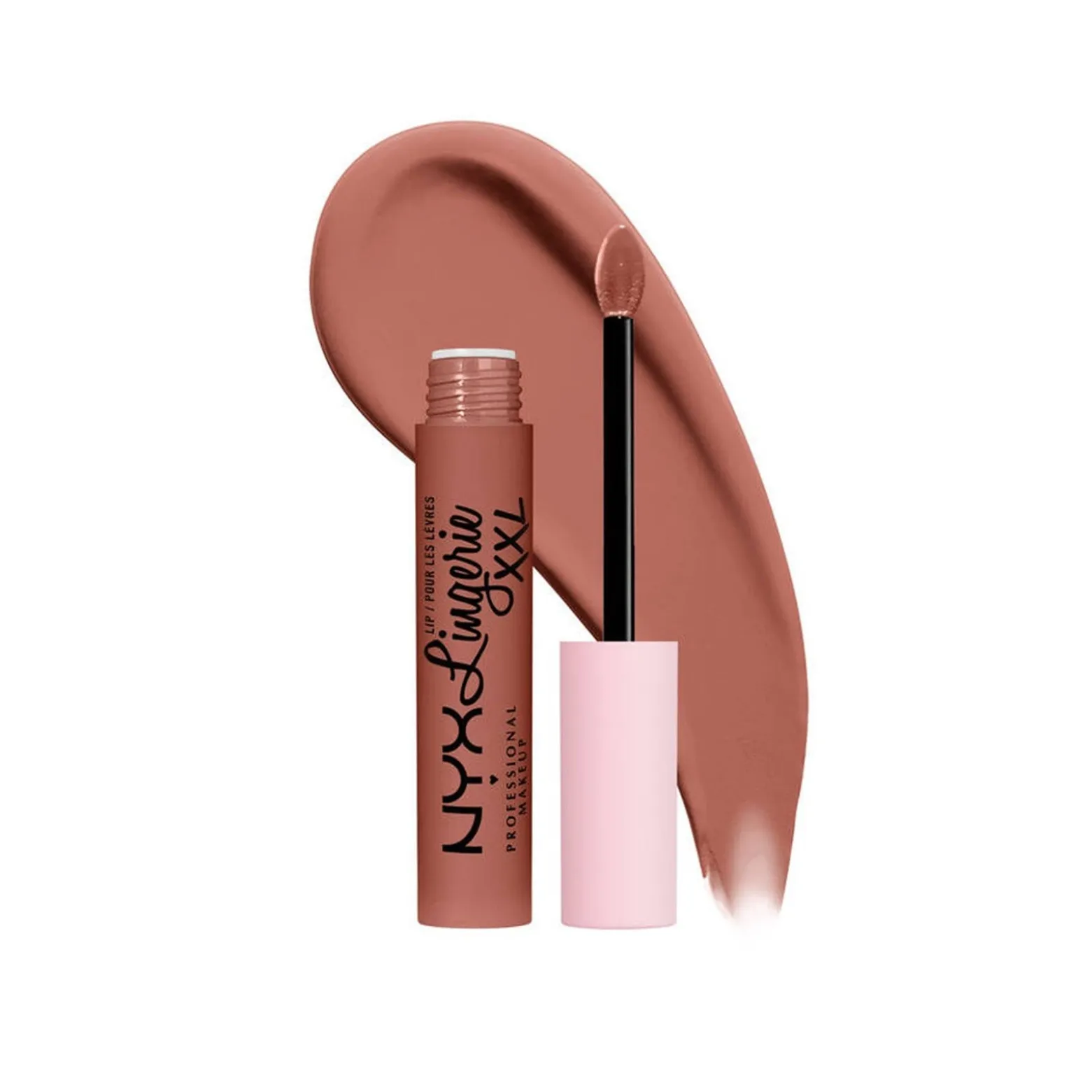 NYX Pro Makeup Lip Lingerie XXL Matte Liquid Lipstick 25 Candela Babe 4ml (0.13floz)