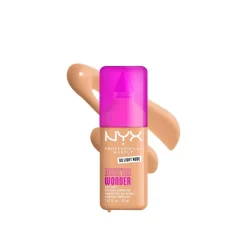 NYX Pro Makeup Make'em Wonder Soft Matte Buildable Foundation 09 Light Nude 30ml (1.01floz)