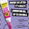 NYX Pro Makeup The Brow Glue Crazy Lift Brow Lamination Gel 01 Transparent 7ml (0.23floz)