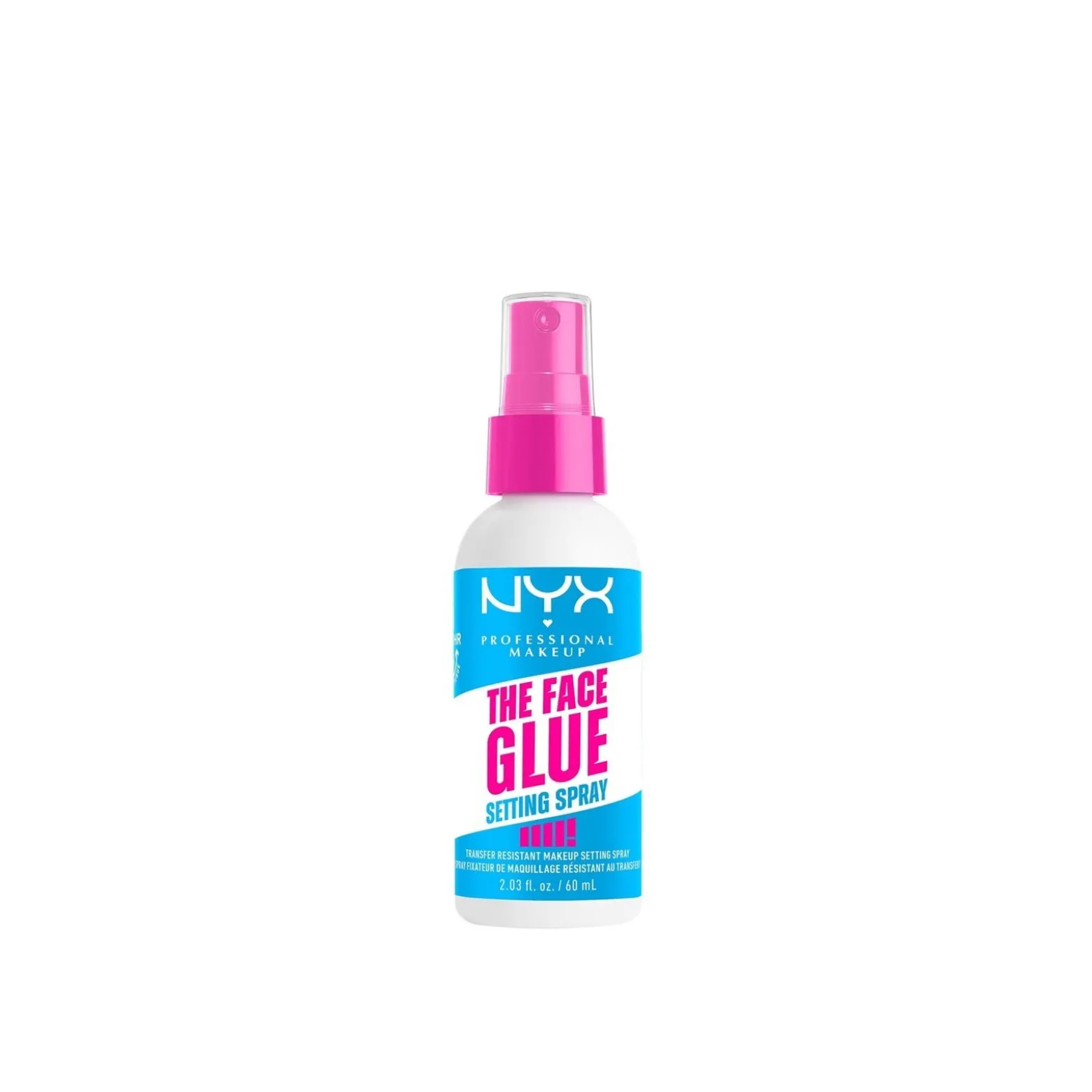 NYX Pro Makeup The Face Glue Setting Spray 60ml (2.03floz)