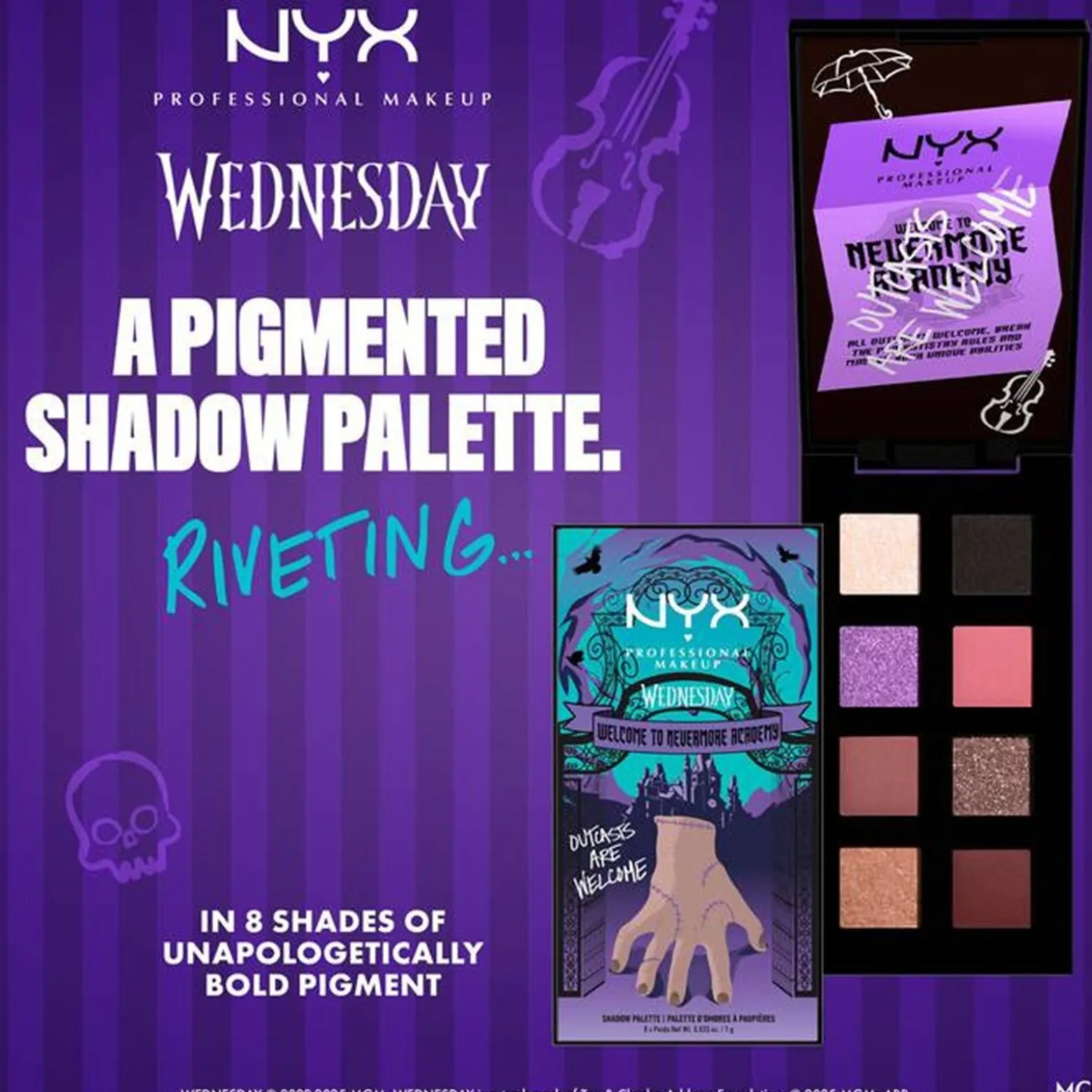 NYX Pro Makeup The Nevermore Academy Palette