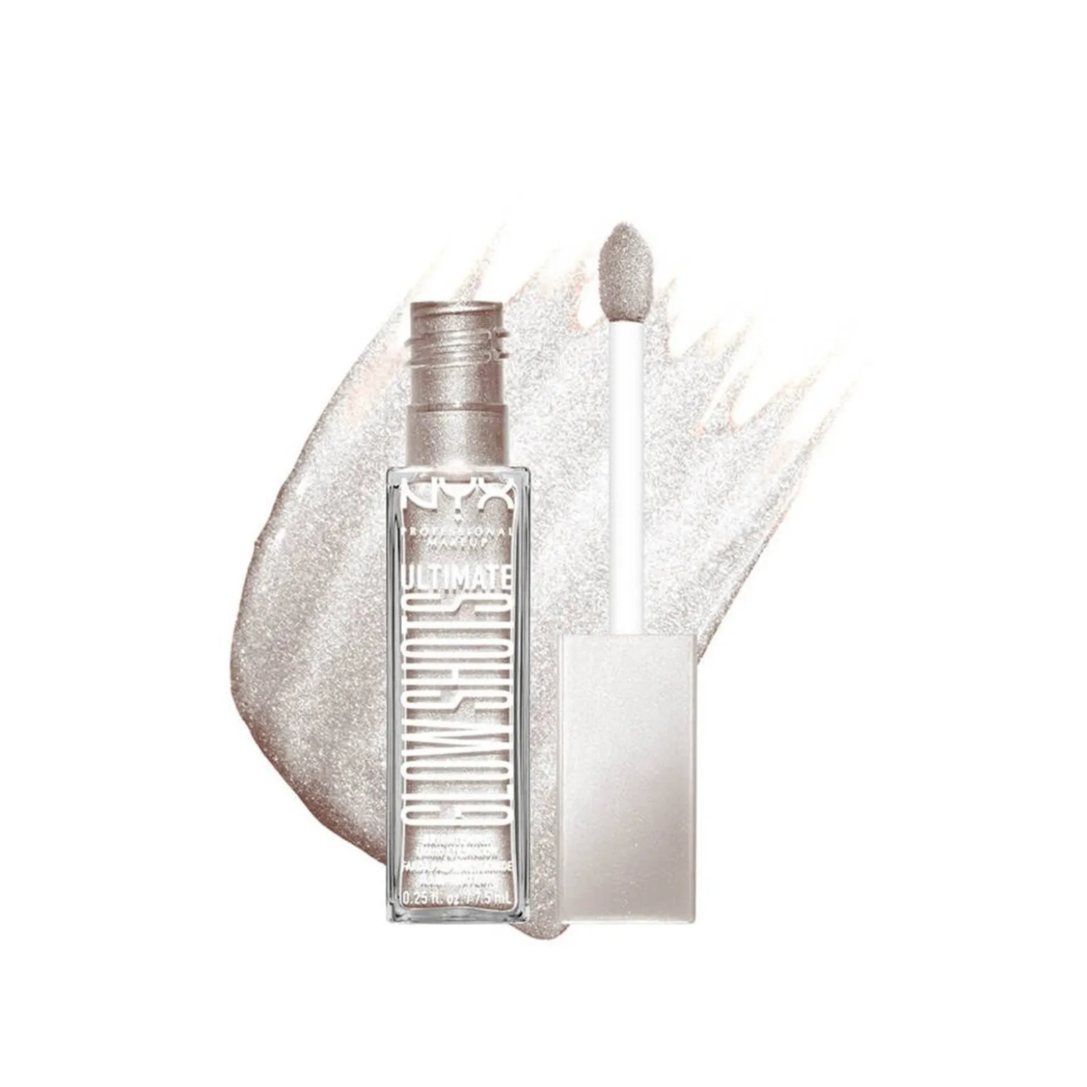 NYX Pro Makeup Ultimate Glow Shots Liquid Eyeshadow 03 Come Thru Coconut 7.5ml (0.25floz)