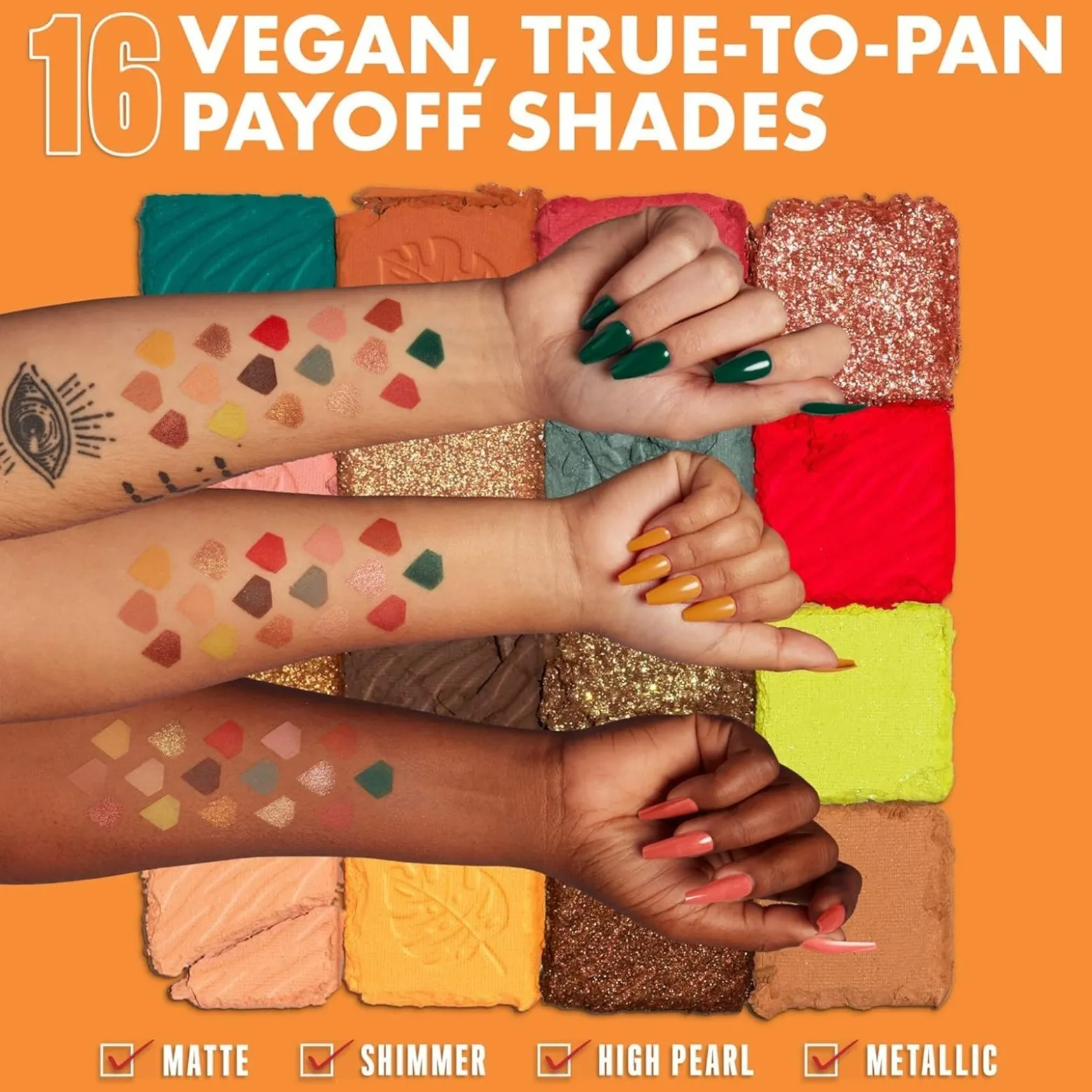 NYX Pro Makeup Ultimate Shadow Palette Paradise Show
