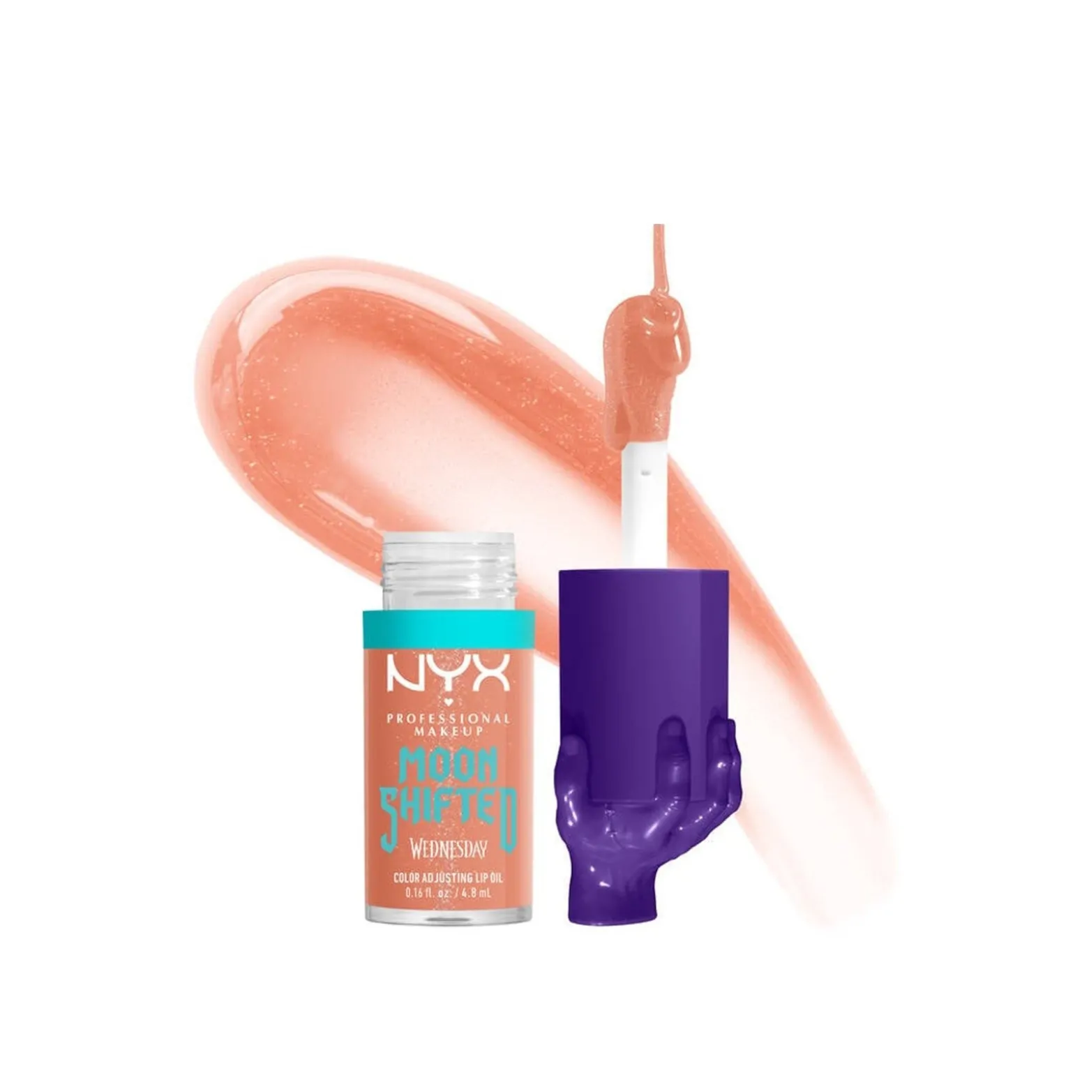 NYX Pro Makeup Wednesday Color-Shifting Lip Oil Moonshifted 4.8ml (0.16floz)