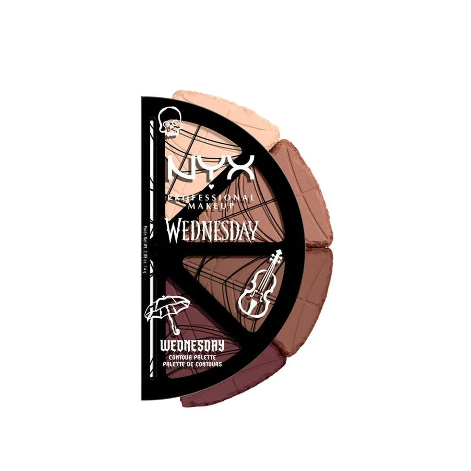 NYX Pro Makeup Wednesday Stained Glass Contour Palette