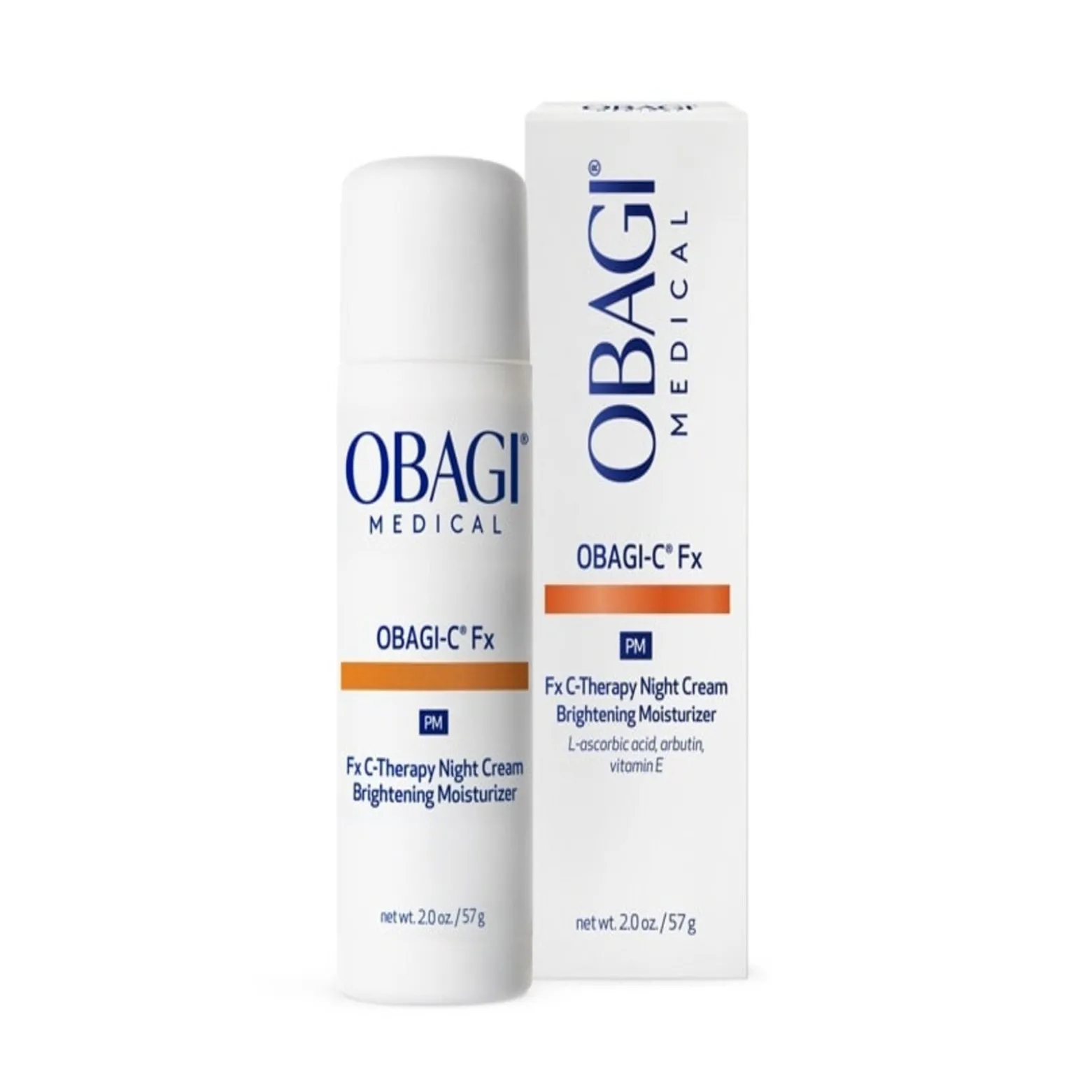 Obagi-C Fx C-Therapy Night Cream Brightening Moisturizer 57g (2.0oz)