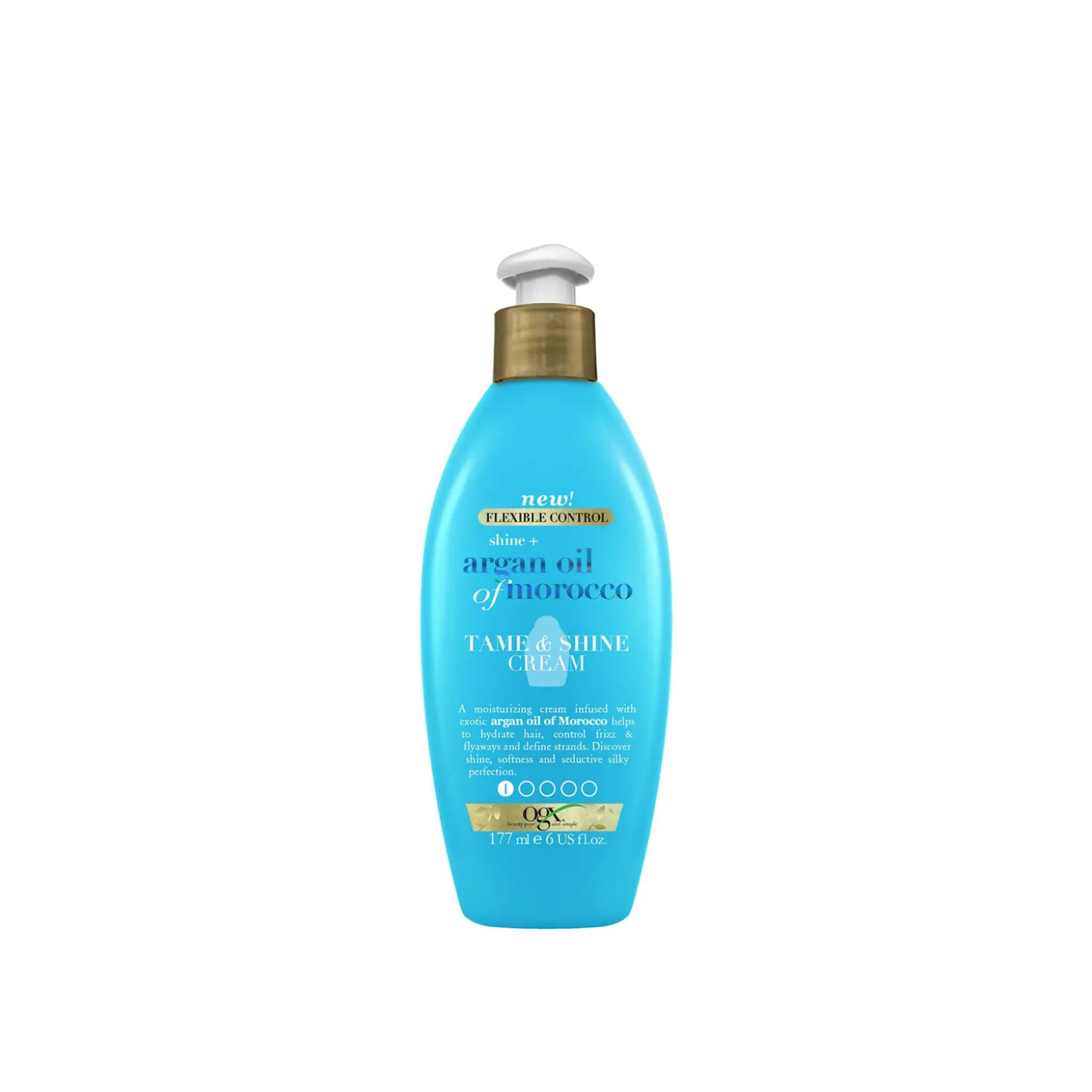 OGX Hydrate & Revive + Argan Oil Of Morocco Extra Strength Tame & Shine Cream 177ml (6 fl oz)