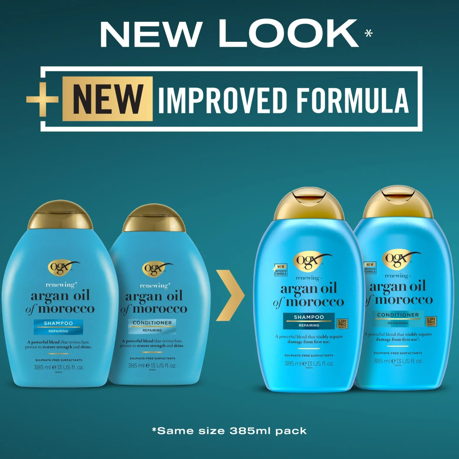 OGX Renewing + Argan Oil of Morocco Shampoo 385ml (13 fl oz)